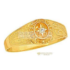 ANILLO PRIMARIA RELLENO N6 10K