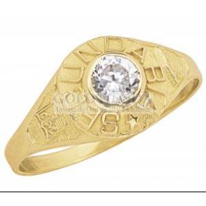 ANILLO SECUNDARIA CIRCONIA N10 10K