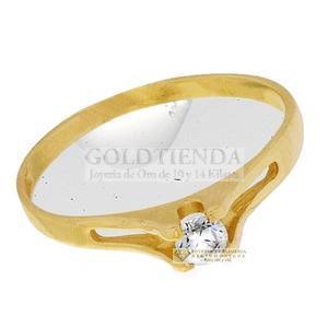 ANILLO SOLIT NINA 4 BRAZOS 10K