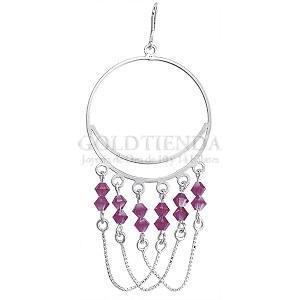 ARETE SWAROVSKY COLGANTE .925