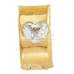 HUGGIE MINI CORAZON 10K